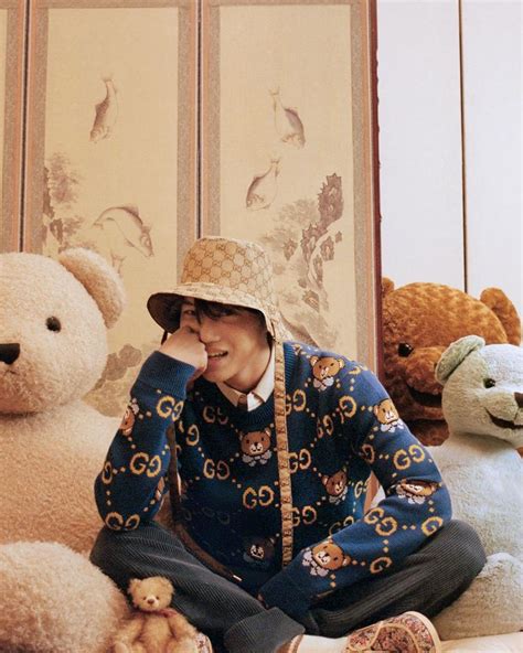 gucci x kai sweater|kai and gucci teddy bear.